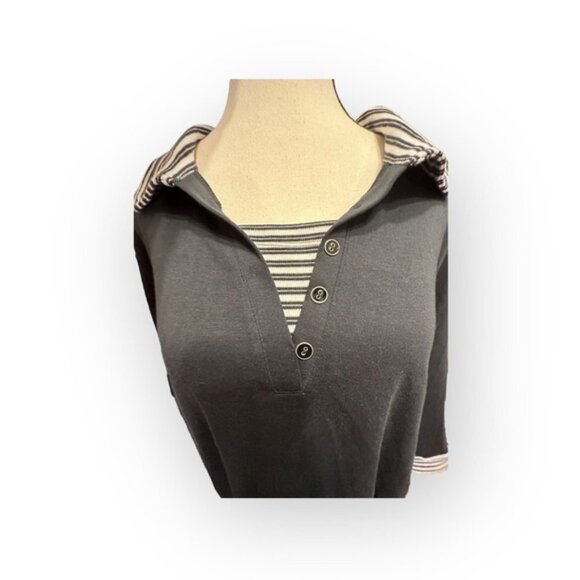 Women’s Classic Édition XXL Top with Faux Undershirt - Picture 2 of 11